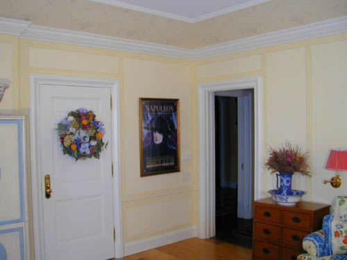 Mural-Stencil and Faux Molding1